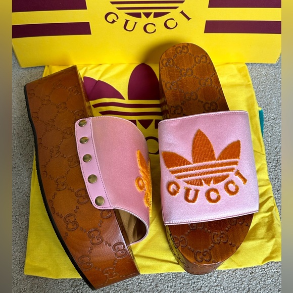Gucci X Adidas clogs NWT - Picture 2 of 10